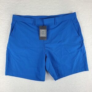 Fabletics The Only Shorts‎ Mens 2XL XXL Blue 8" Hybrid Performance Golf NWT NEW